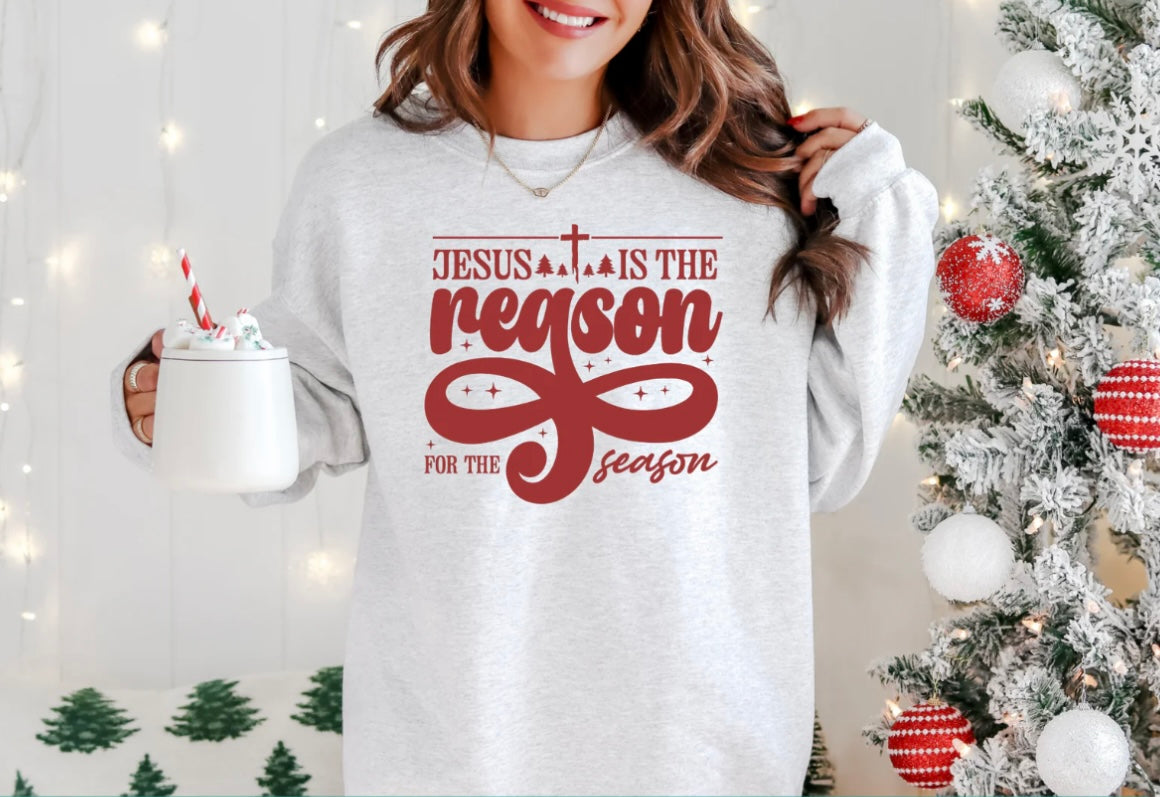 Screen Print- Jesus Is The Reason (Red)