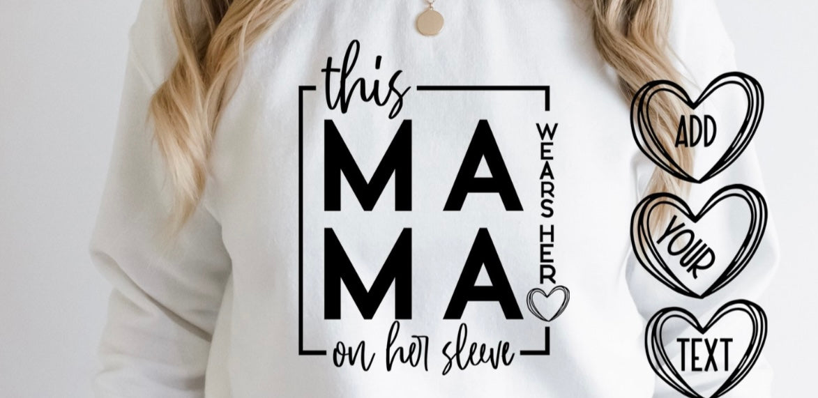 This One Wears Heart On Sleeve Apparel