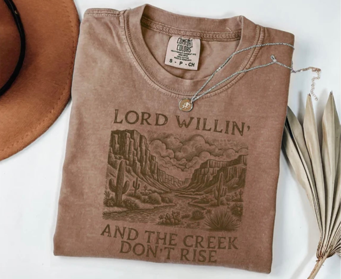 Screen Print- Lord Willin & The Creek