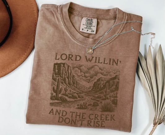 Screen Print- Lord Willin & The Creek