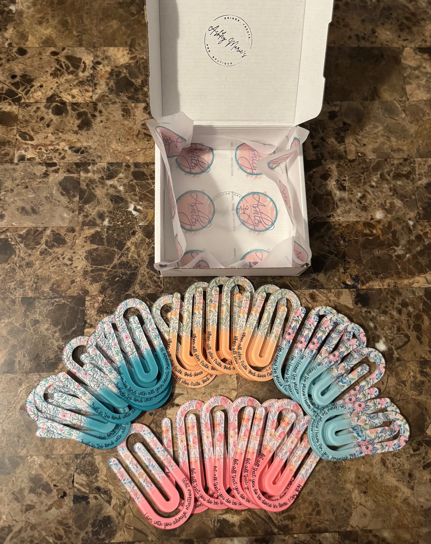 Large Acrylic Paper Clip- Sublimation Blank