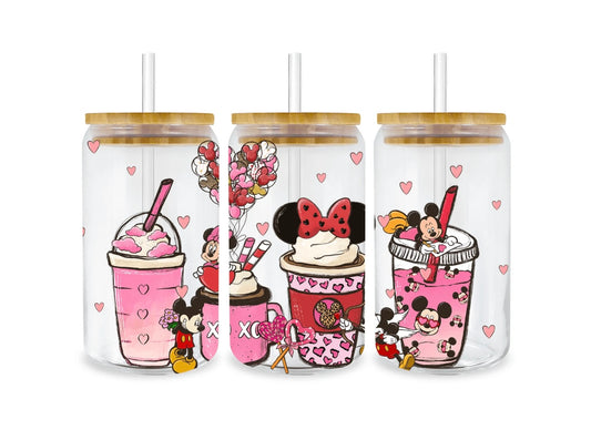 UV DTF- Mouse Love (double sided)