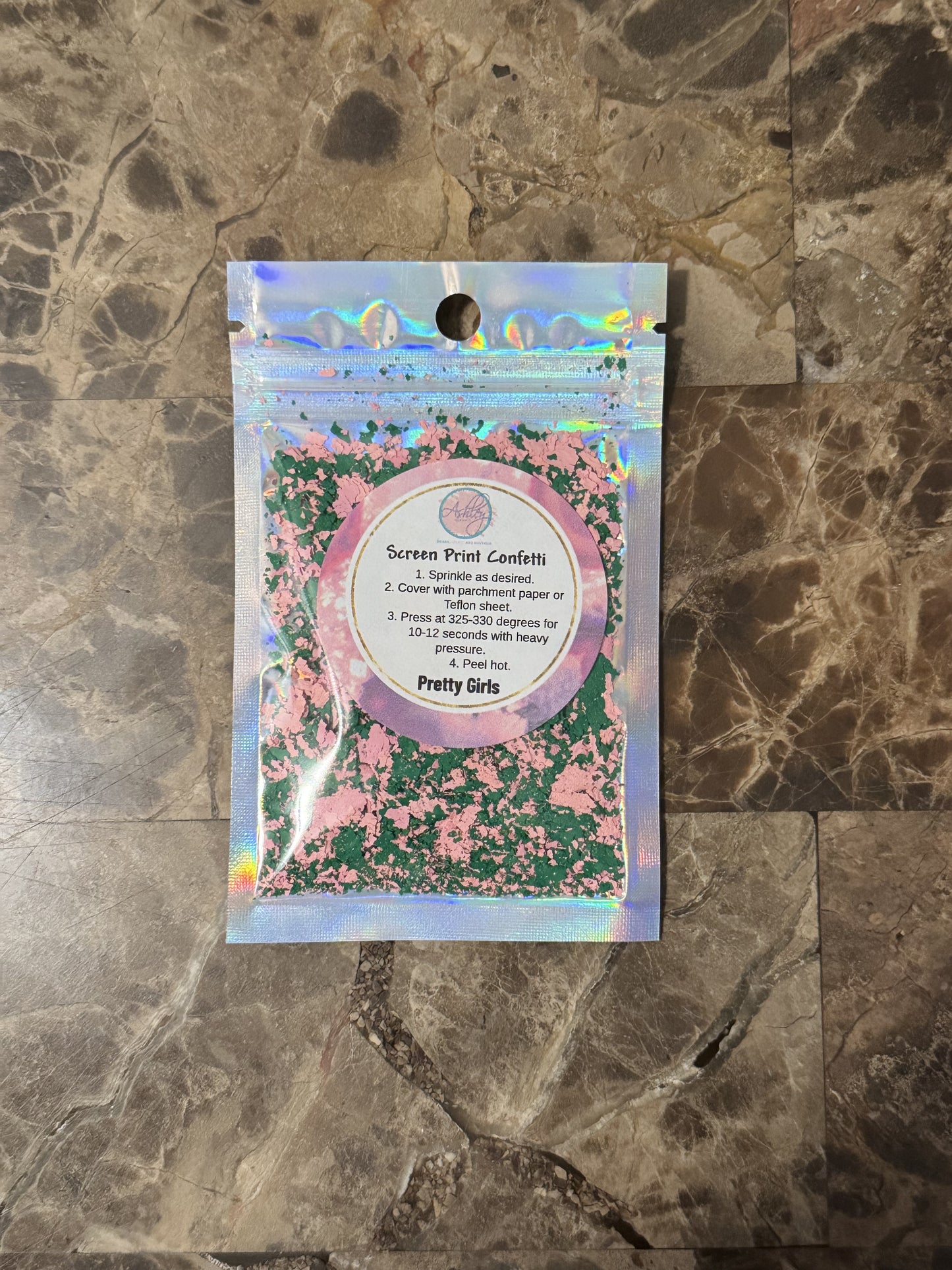 Screen Print Confetti