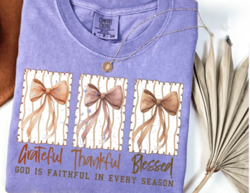 DTF- Grateful Thankful Blessed(Adult)