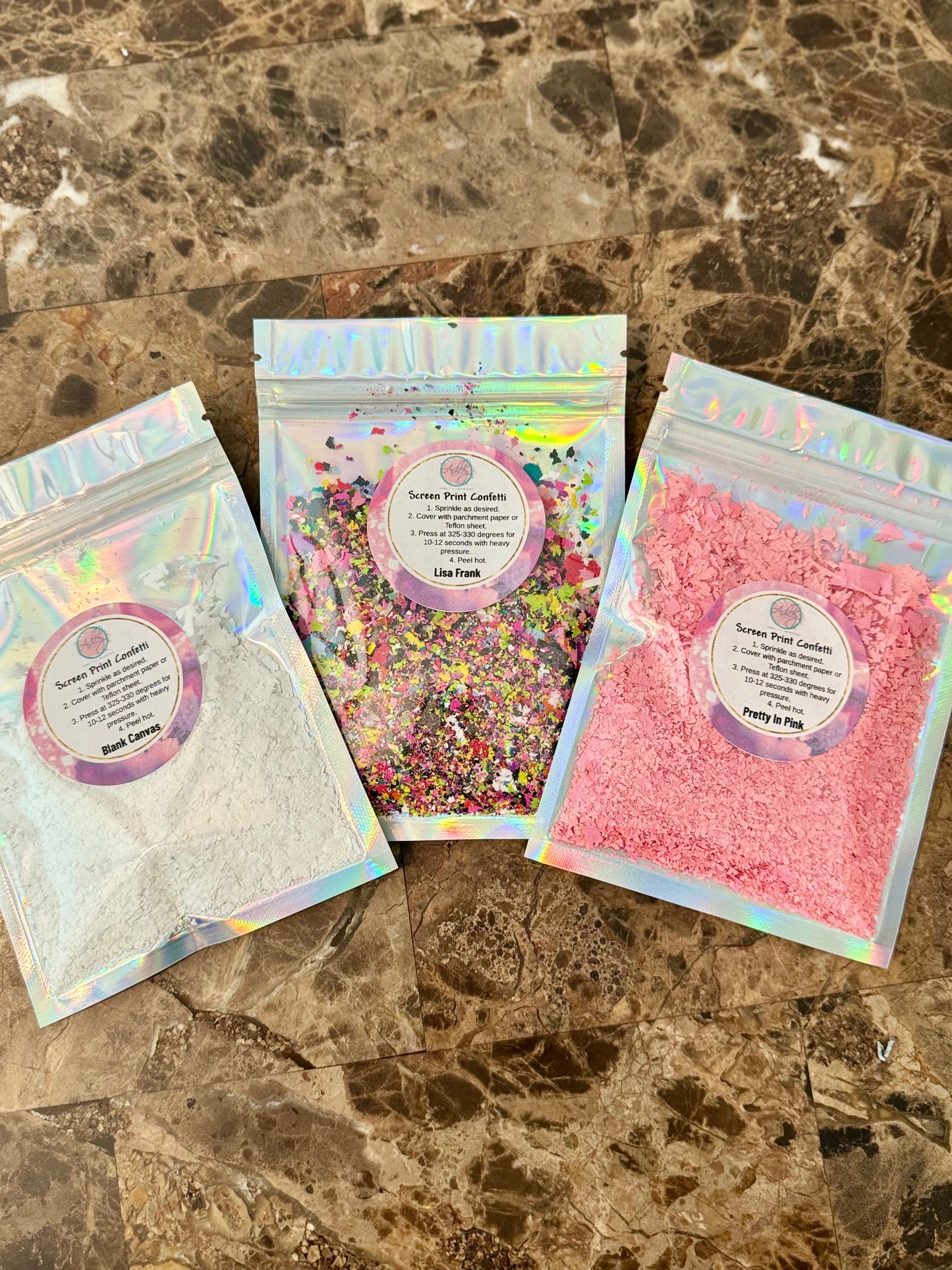 Screen Print Confetti