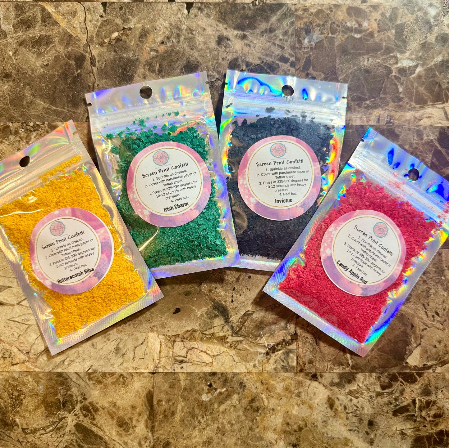 Screen Print Confetti