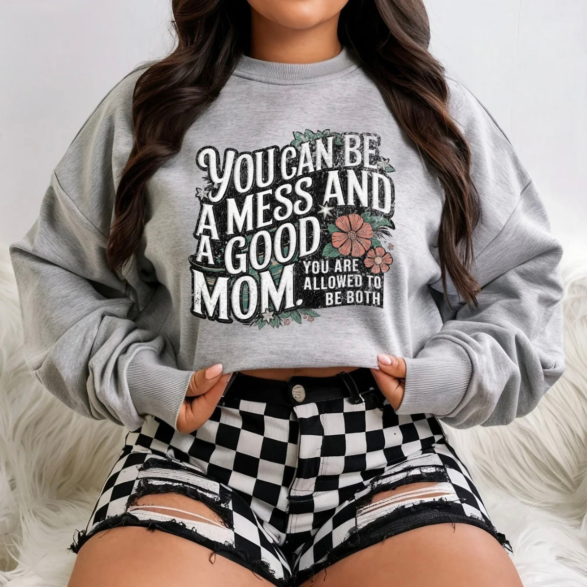 Glitter Clear Film- Both Mess and a Good Mom