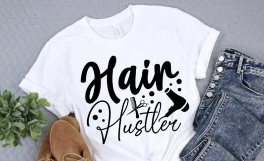 (Print To Order) DTF- Hair Hustler (Color)