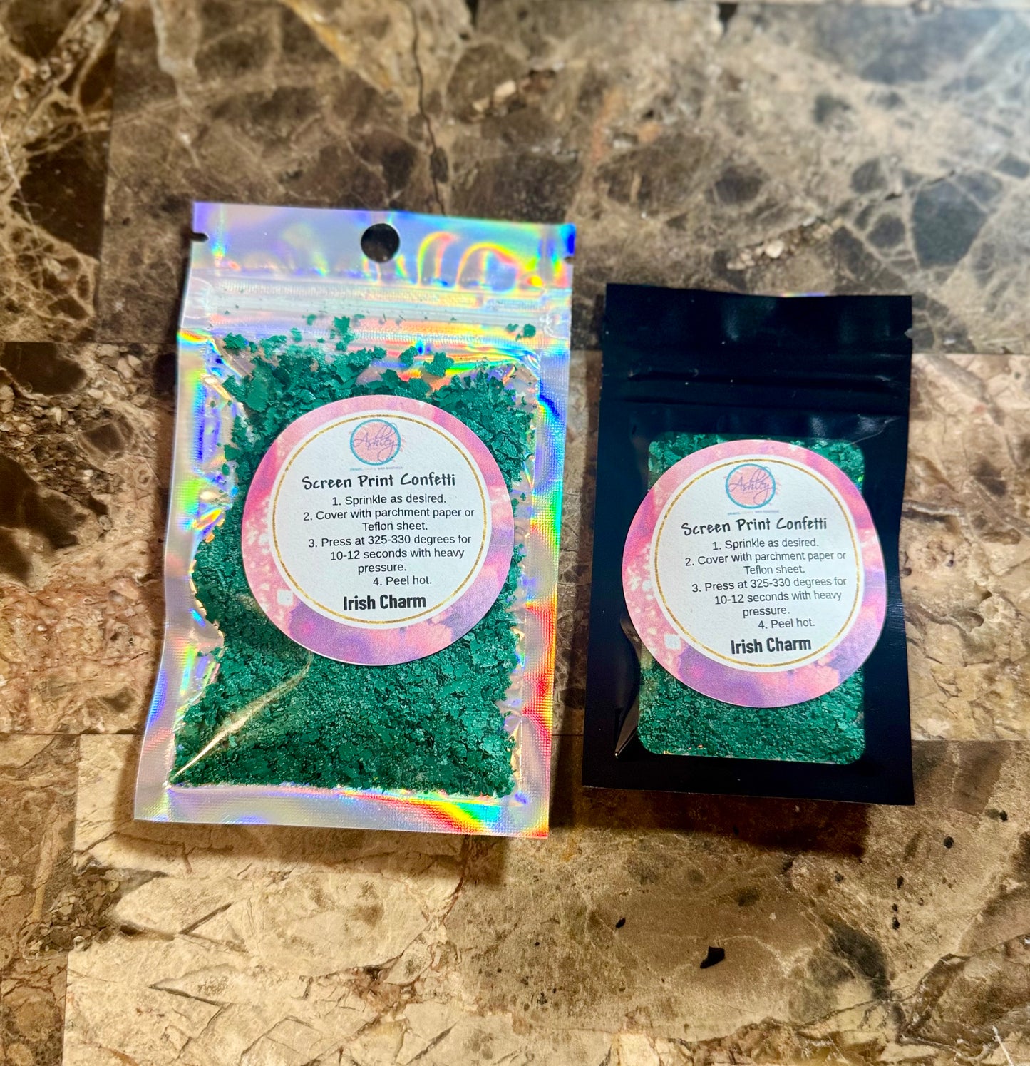 Screen Print Confetti Sample Pack