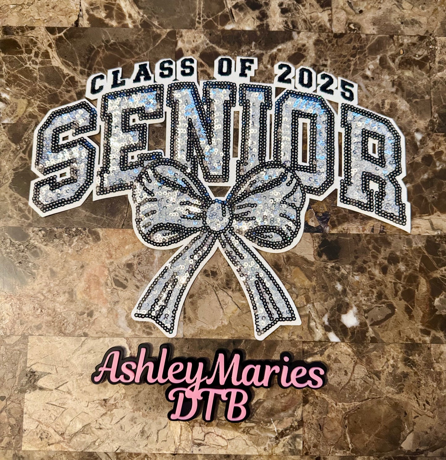 Class of 2025 Senior Sequins Patch