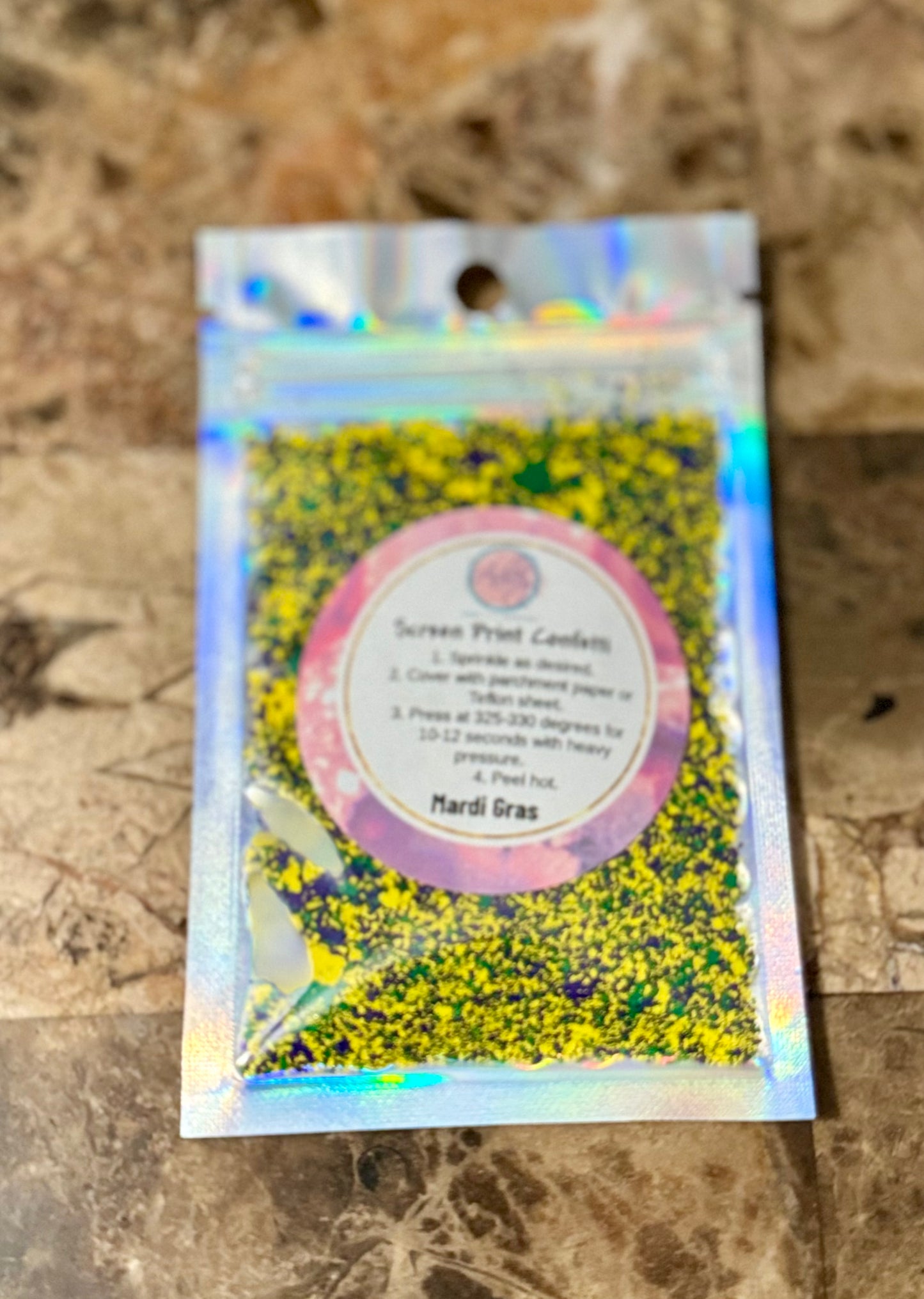 Screen Print Confetti