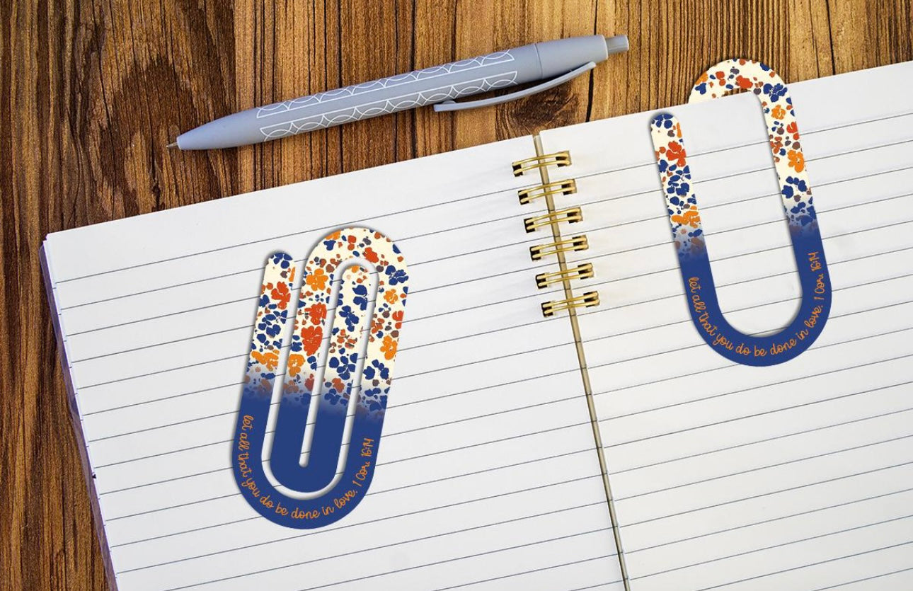 Customized Large Acrylic Paper Clip