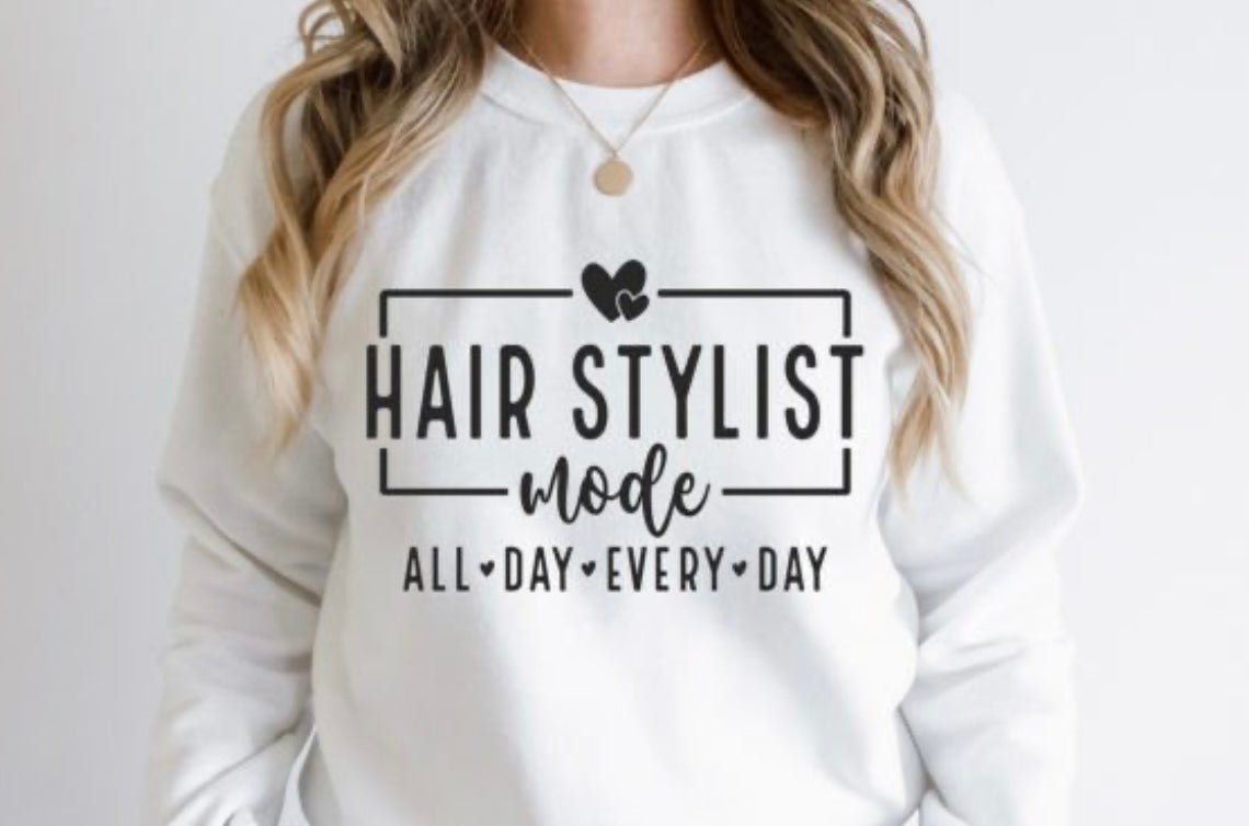 (Print To Order) DTF- Hair Hustler (Color)