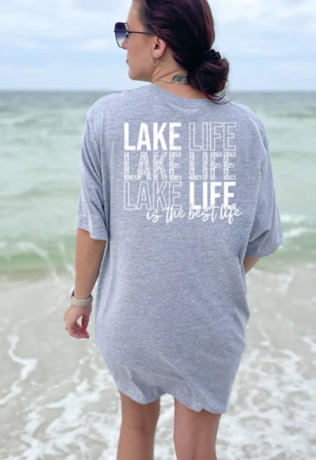 Screen Print- Lake Life Is The Best Life