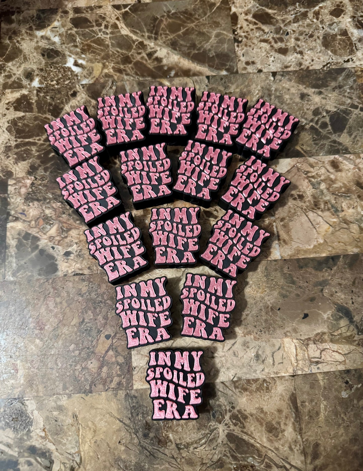 (RTS) In My Spoiled Wife Era Straw Topper (Stanley Sized)