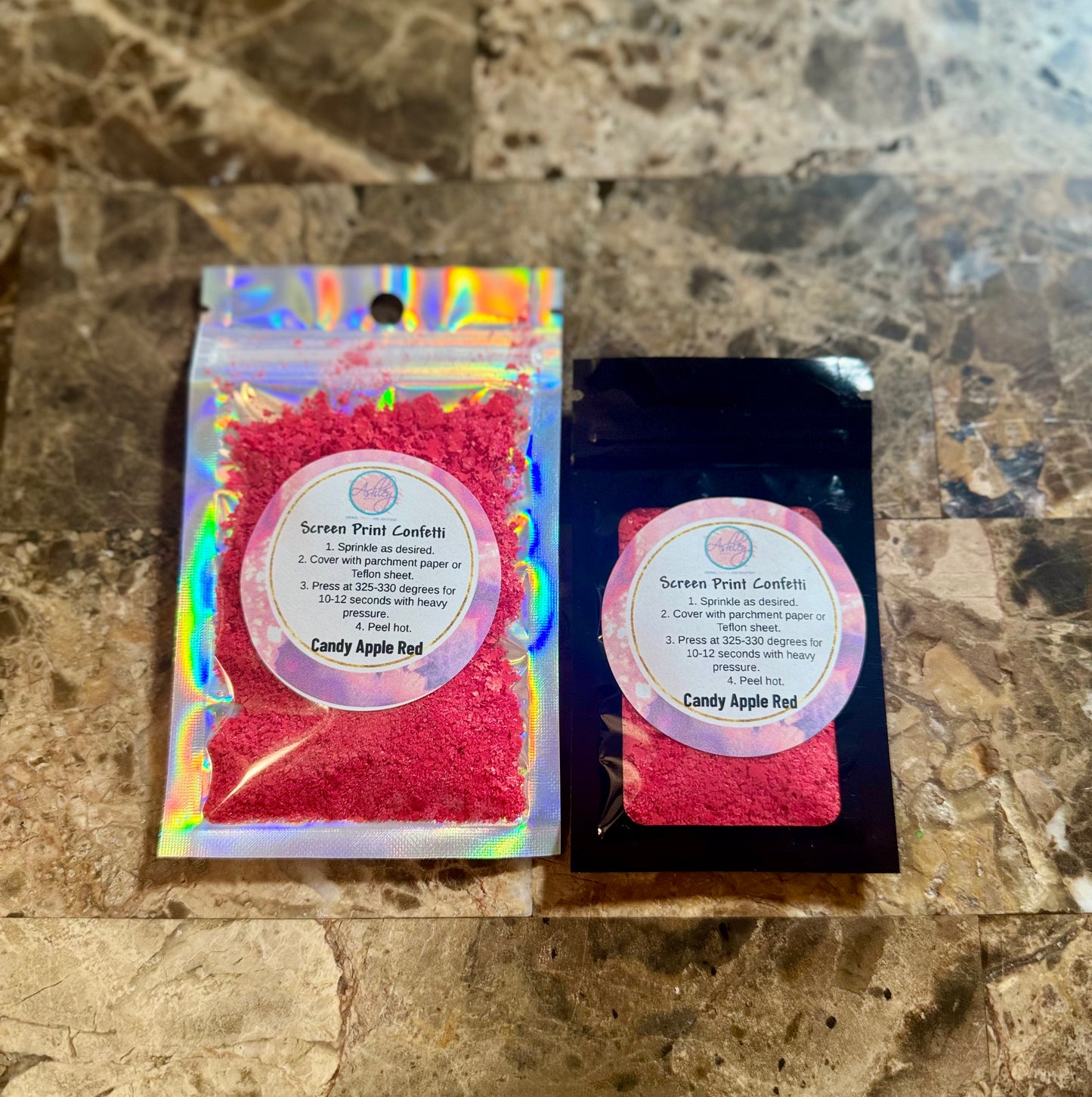 Screen Print Confetti Sample Pack