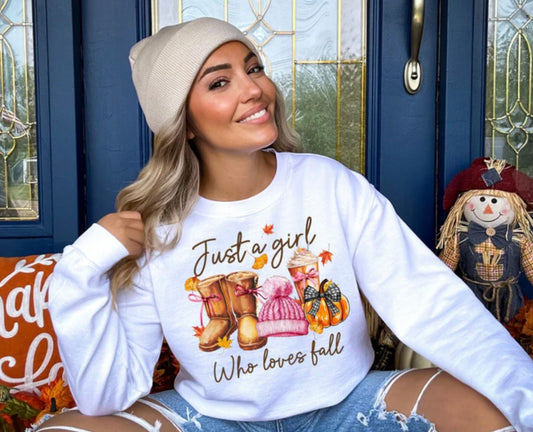 Glitter Clear Film- Just A Girl Who Loves Fall