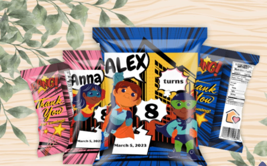 Personalized Chip Bag