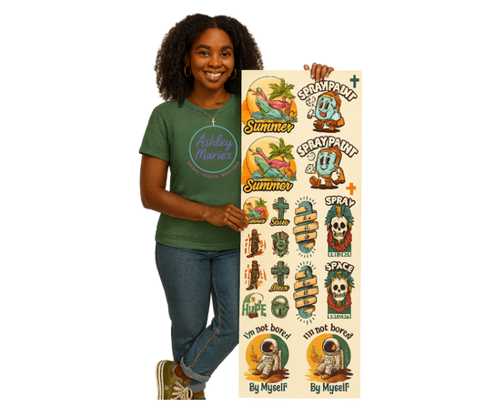 Build a DTF Transfer Gang Sheet