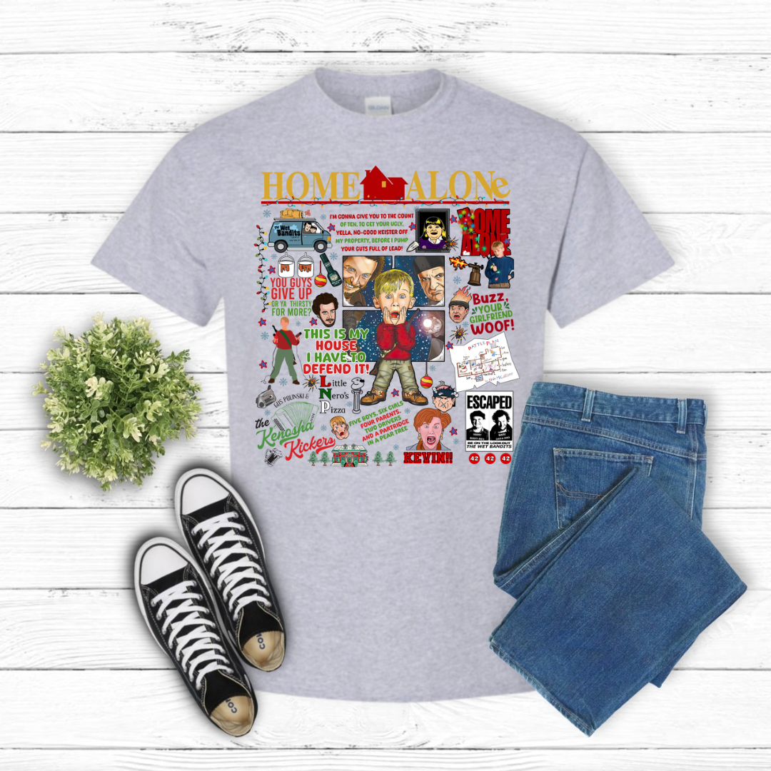 DTF- Home Alone Collage (Adult)