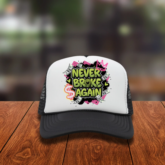 DTF Hat Patch- Never Broke Again Queen