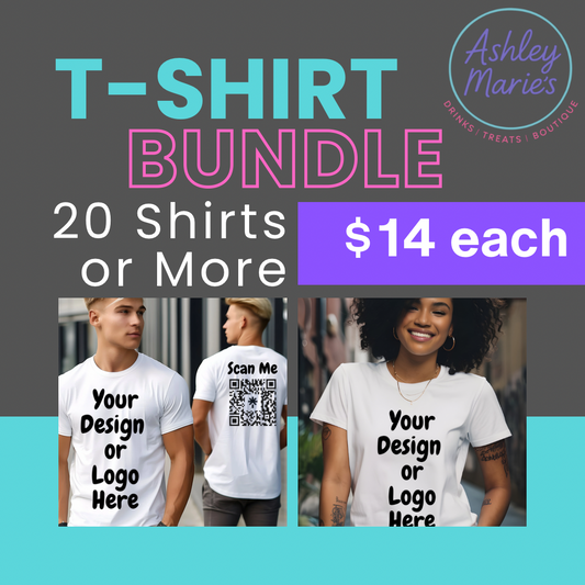 20 or More T-Shirts Bundle