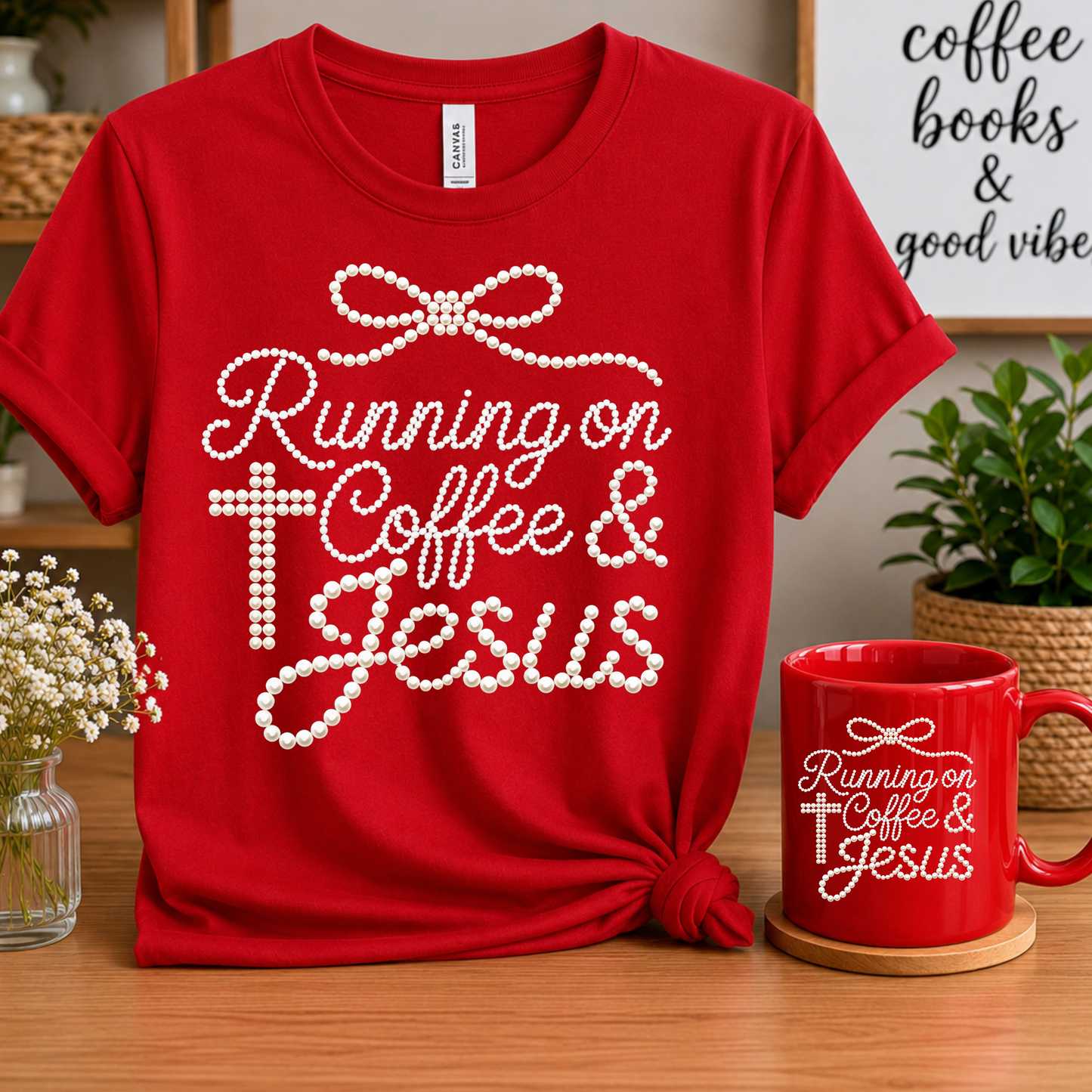 DTF- Running on Coffee & Jesus