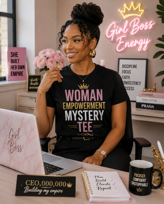 Women Empowerment Themed Mystery Tees