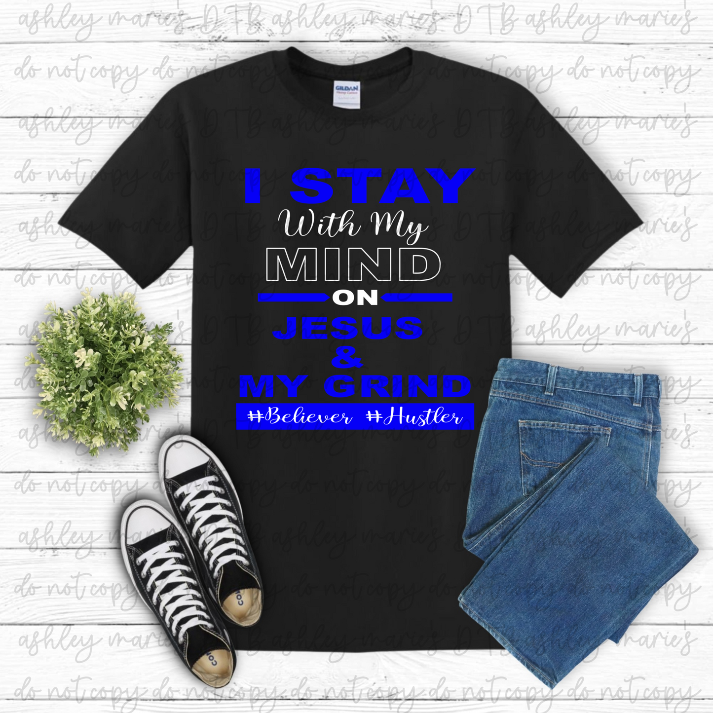 DTF- Mind on Jesus and My Grind (Adult)