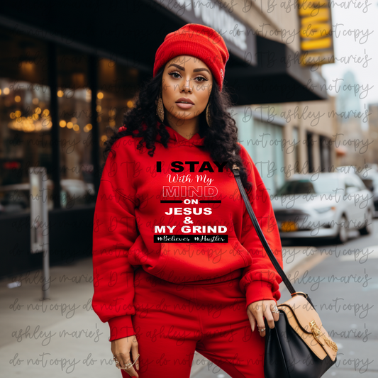 DTF- Mind on Jesus and My Grind (Adult)