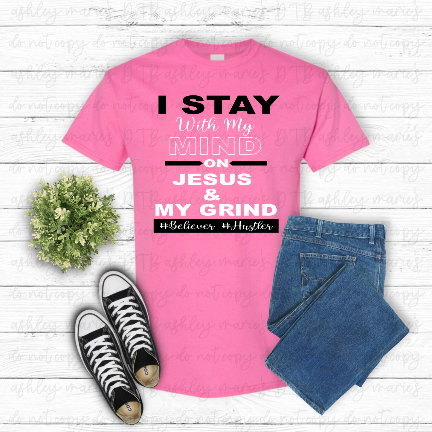 DTF- Mind on Jesus and My Grind (Adult)