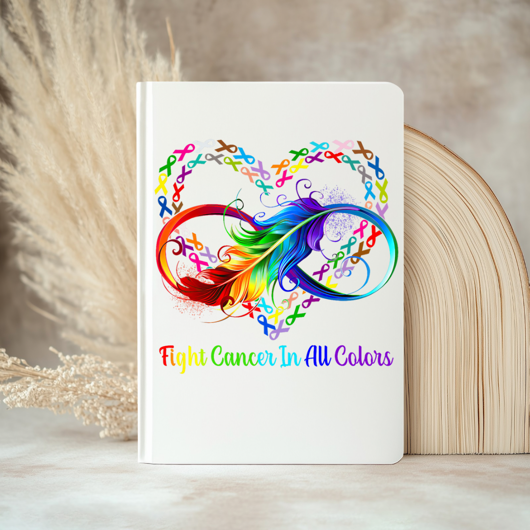 Fight Cancer In All Colors Feather- Transfers