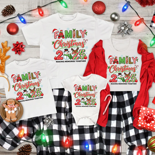 Family Christmas 2025 DTF Bundle