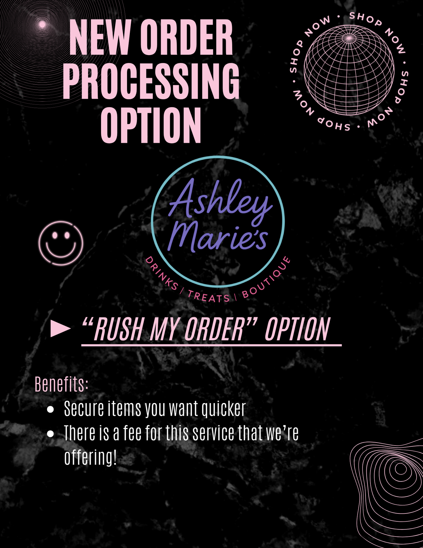 Expedite My Order Option