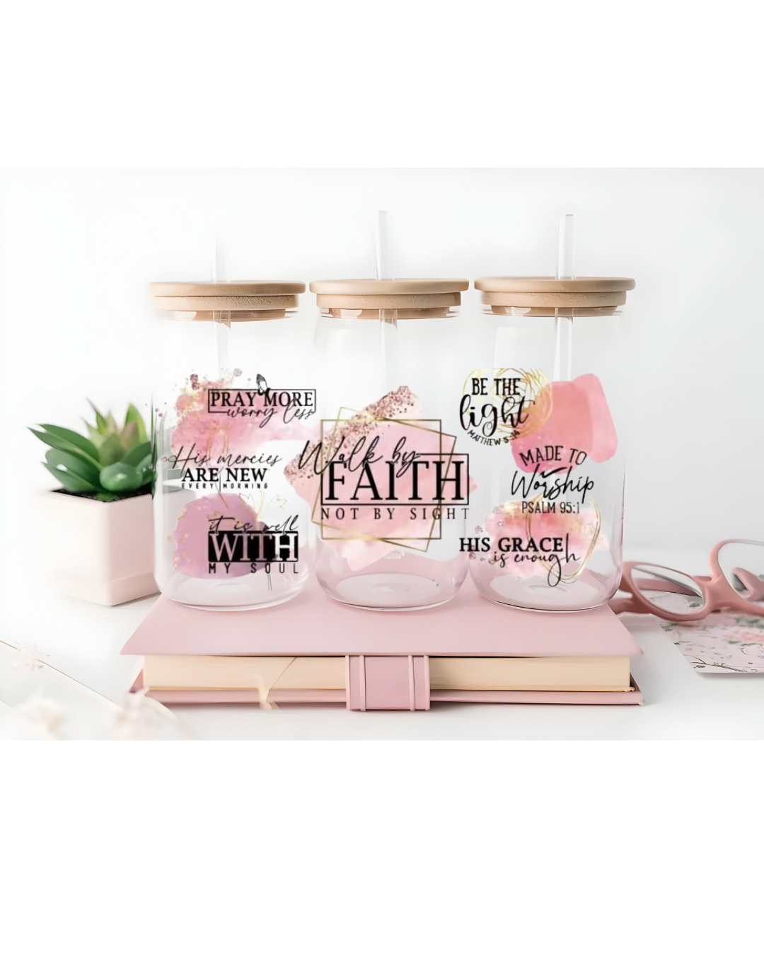 UV DTF- Walk By Faith (double sided)