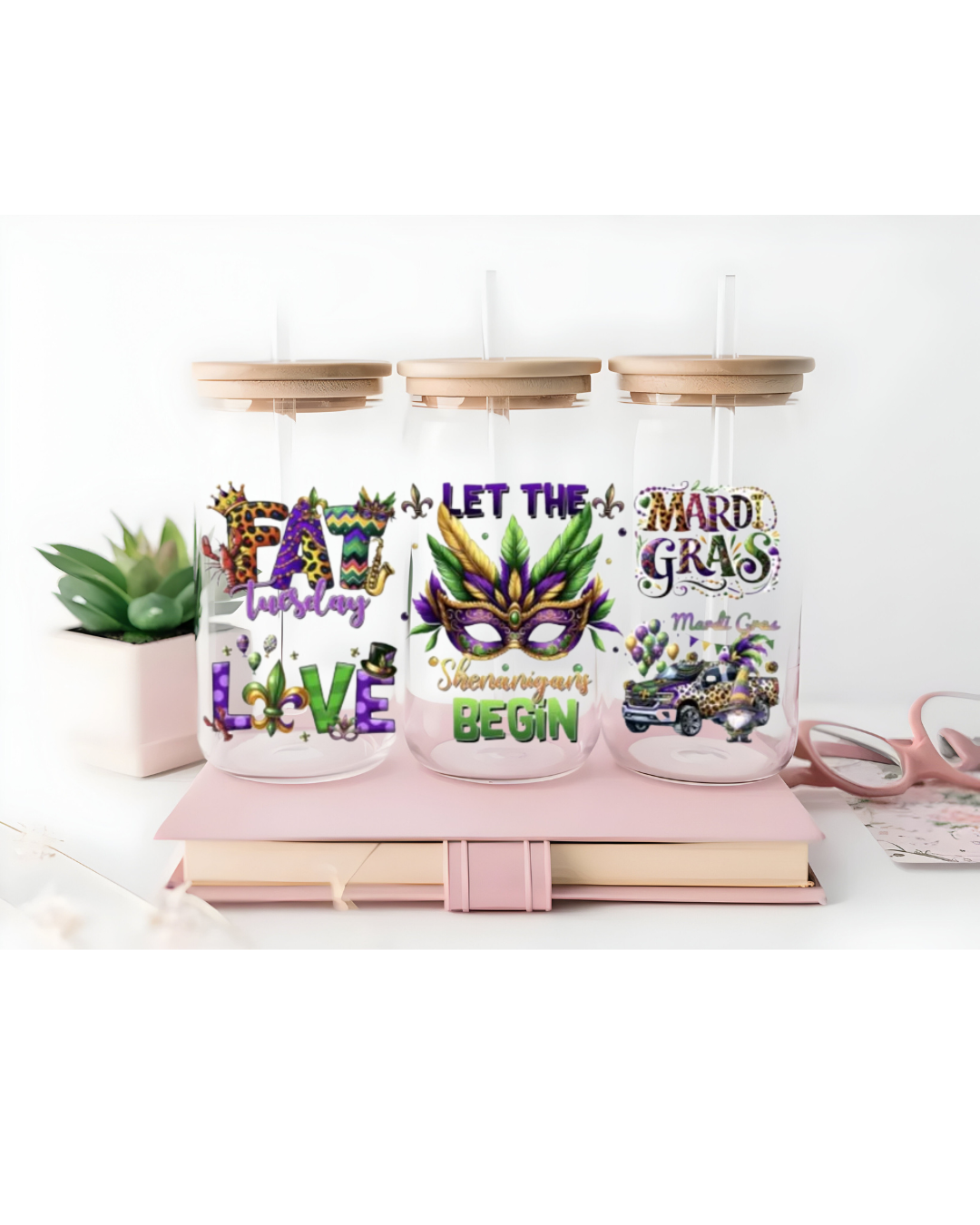 UV DTF-Mardi Gras (double sided)