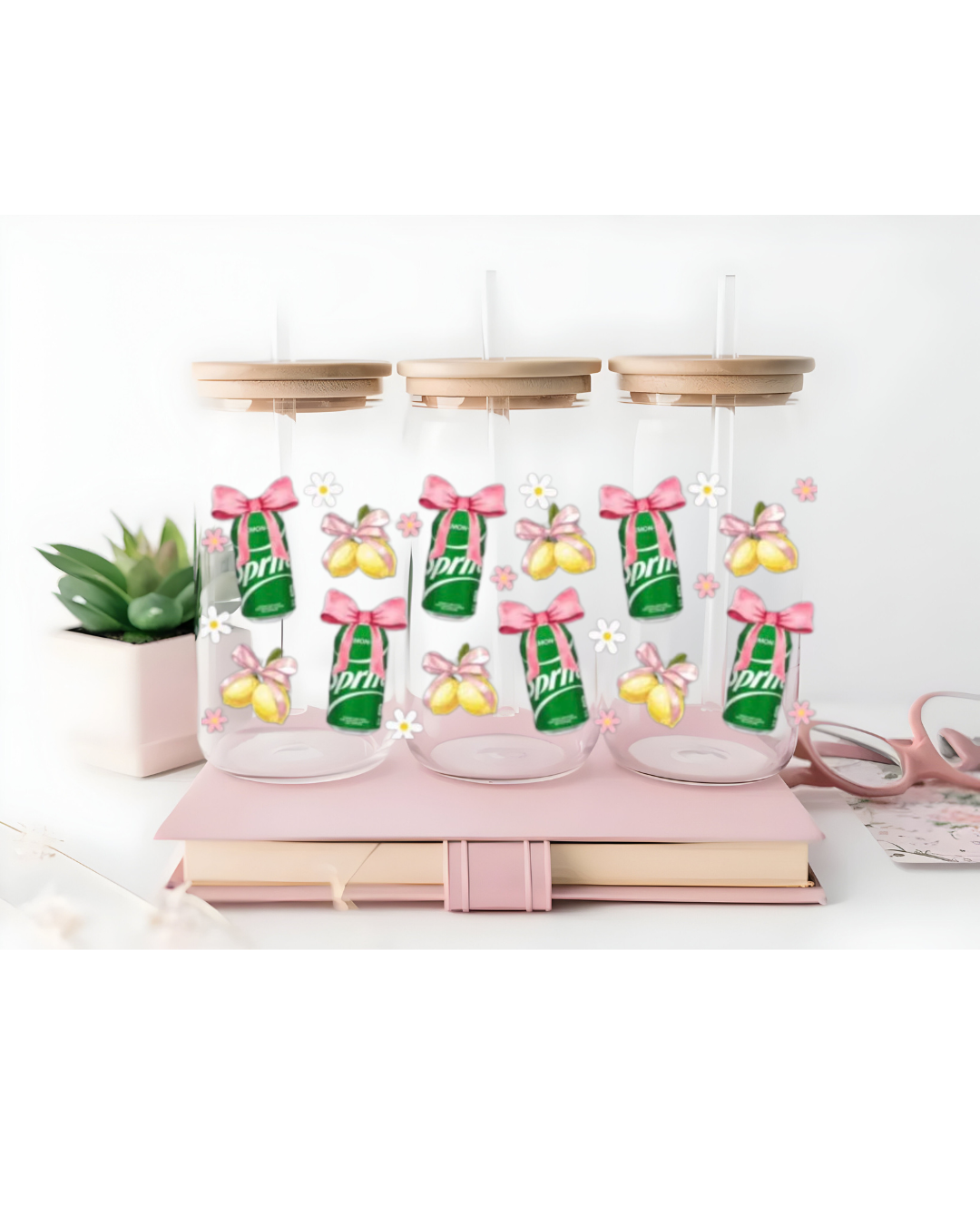 UV DTF- A Girl Who Loves Sprite (double sided)