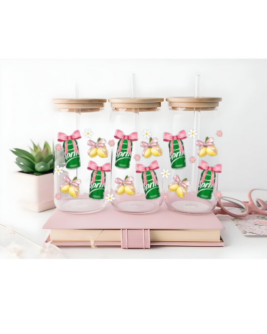 UV DTF- A Girl Who Loves Sprite (double sided)