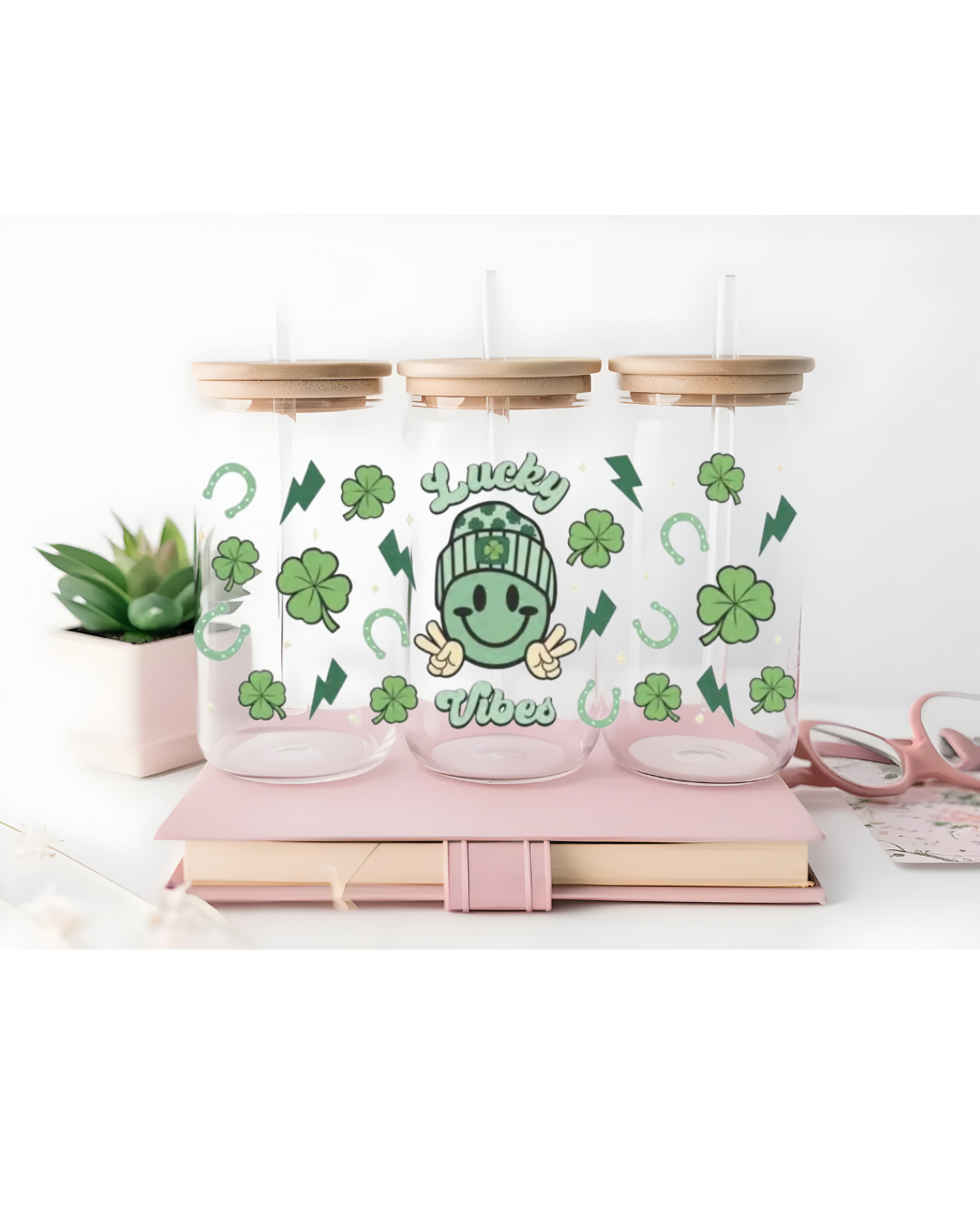 UV DTF- Lucky Vibes (double sided)