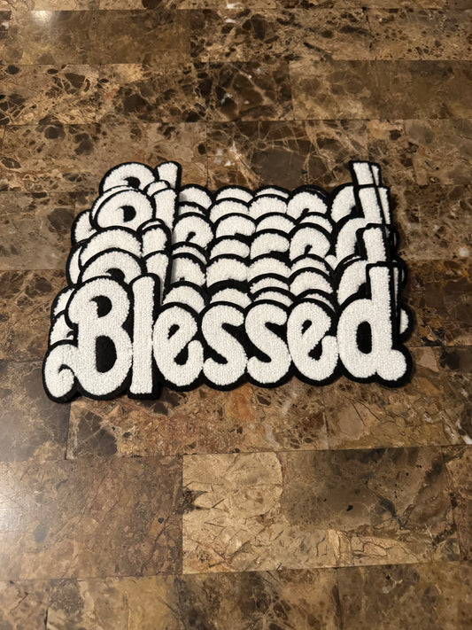 Blessed Chenille Patch