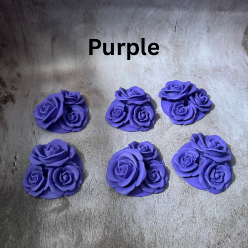 Rose Cluster Lid Toppers