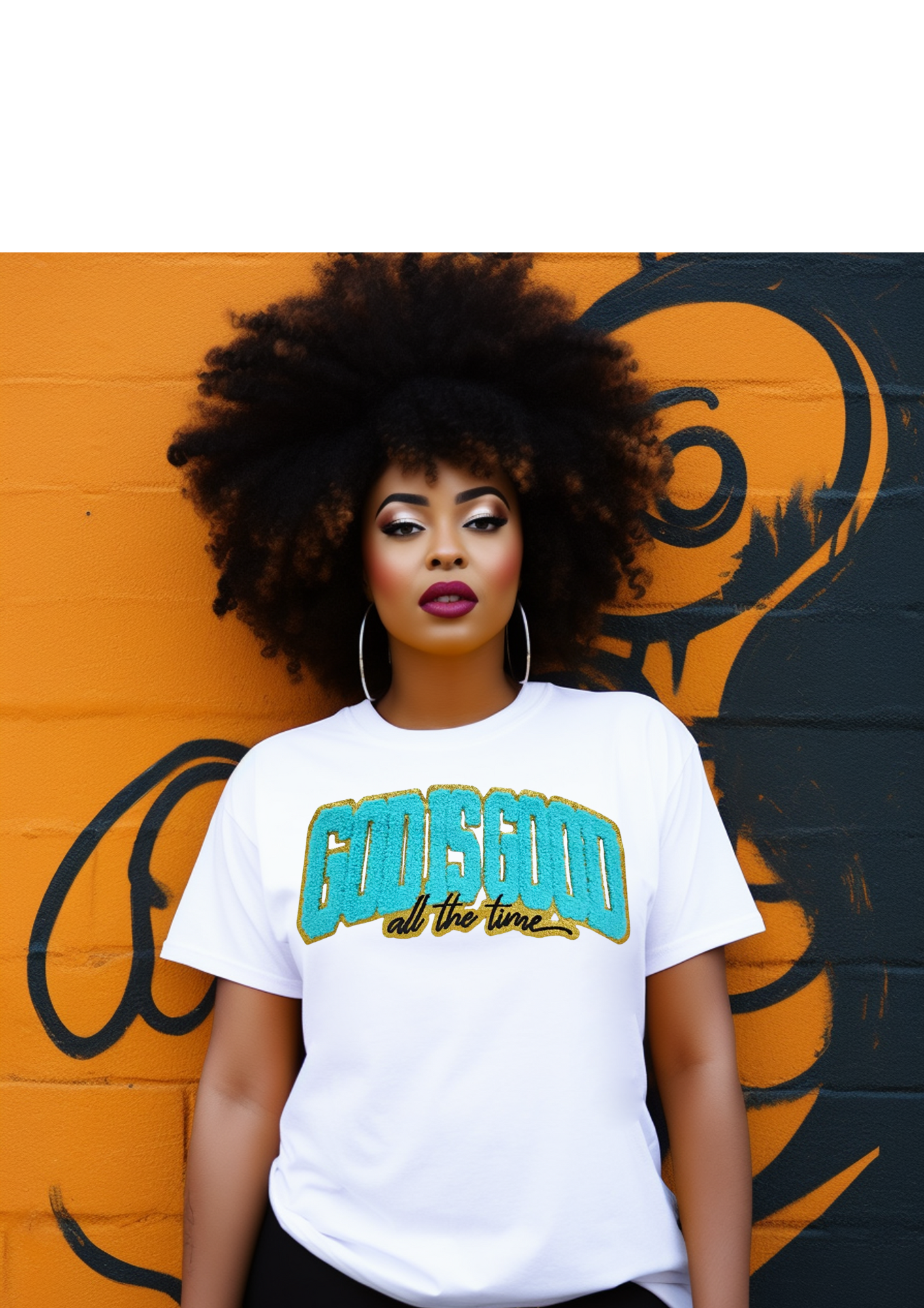 God is Good Chenille Patch