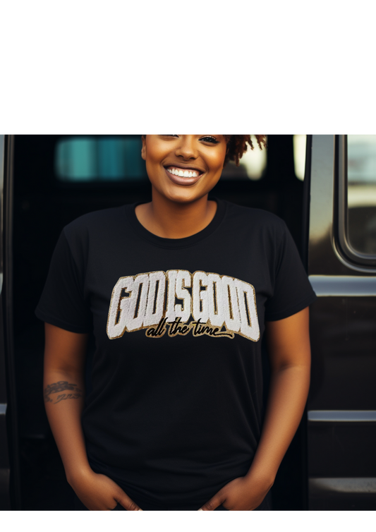 God is Good Chenille Patch