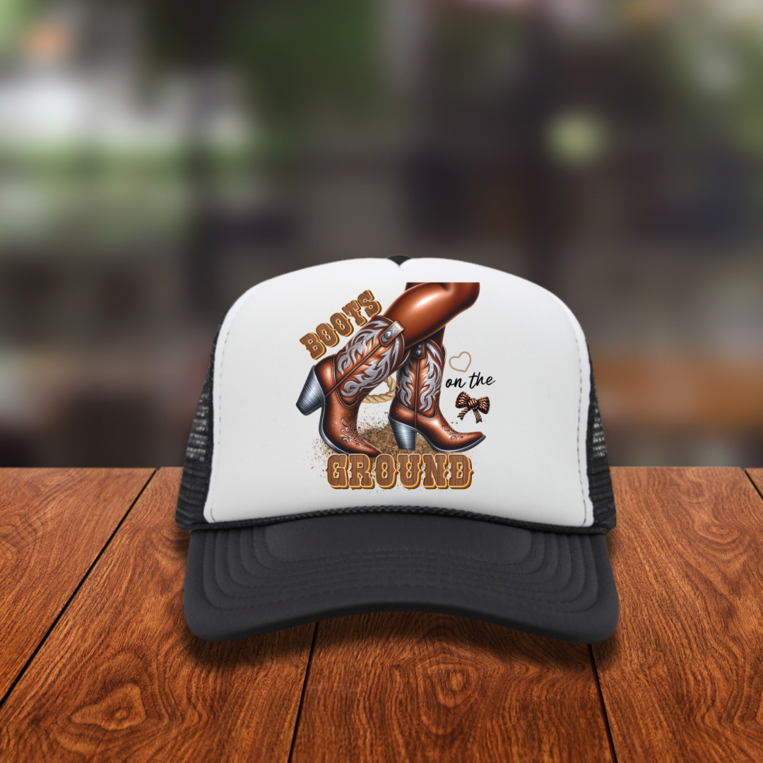 DTF Hat Patch- Boots on the Ground