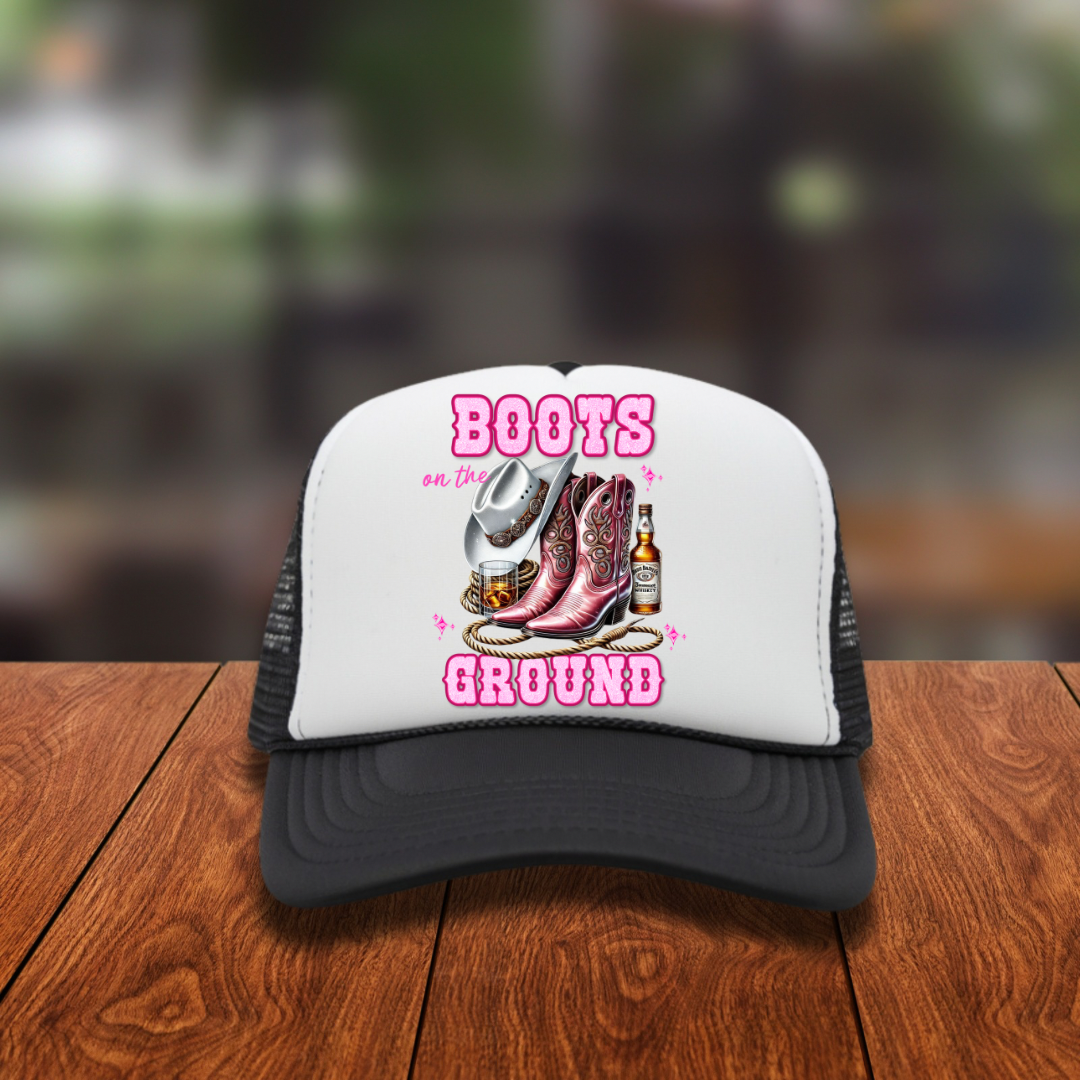 DTF Hat Patch- Boots on the Ground