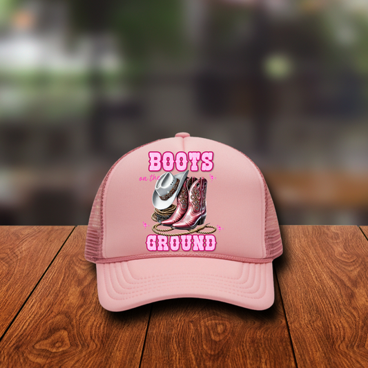 DTF Hat Patch- Boots on the Ground