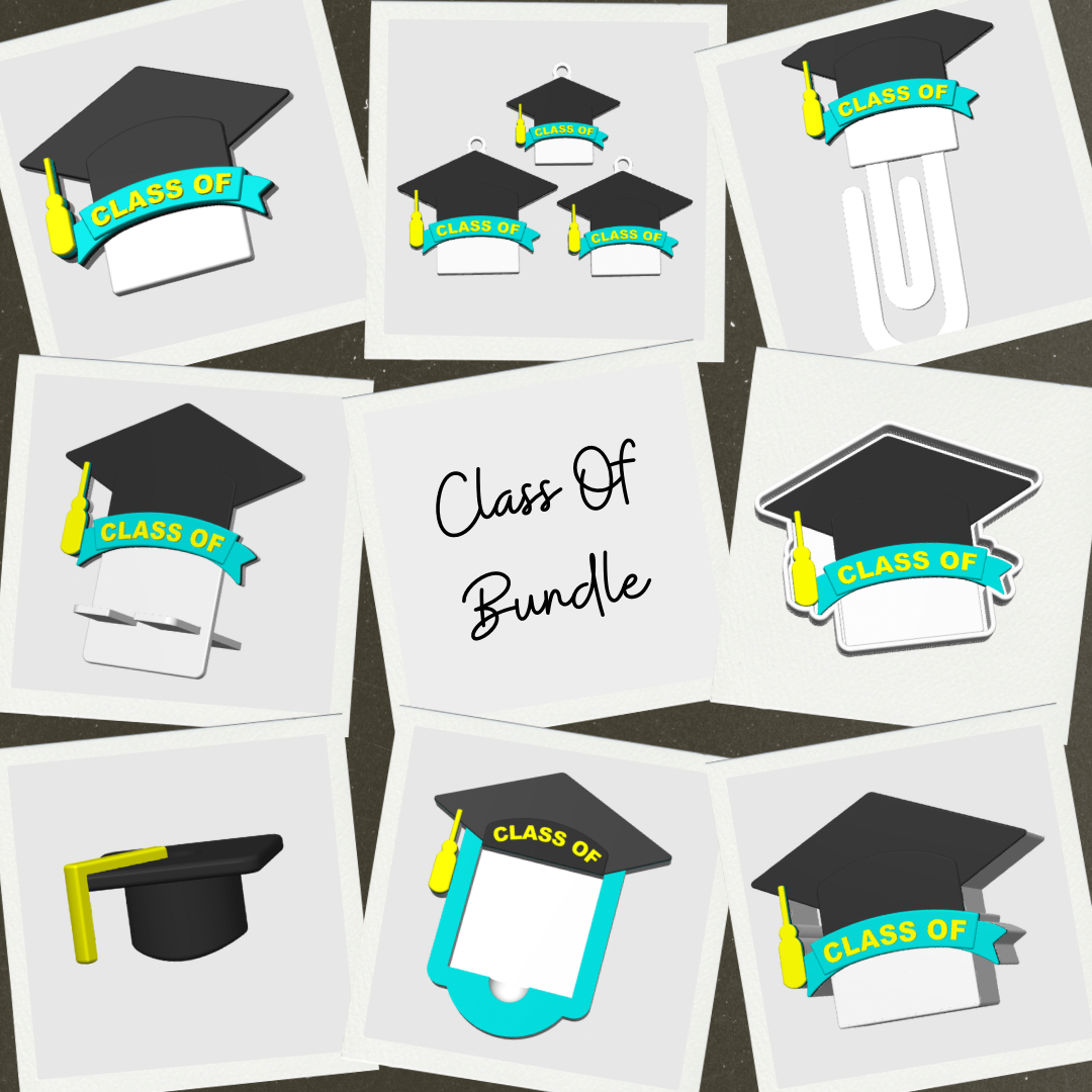 Class of - 3D Printed Desk Accessory Bundle Builder