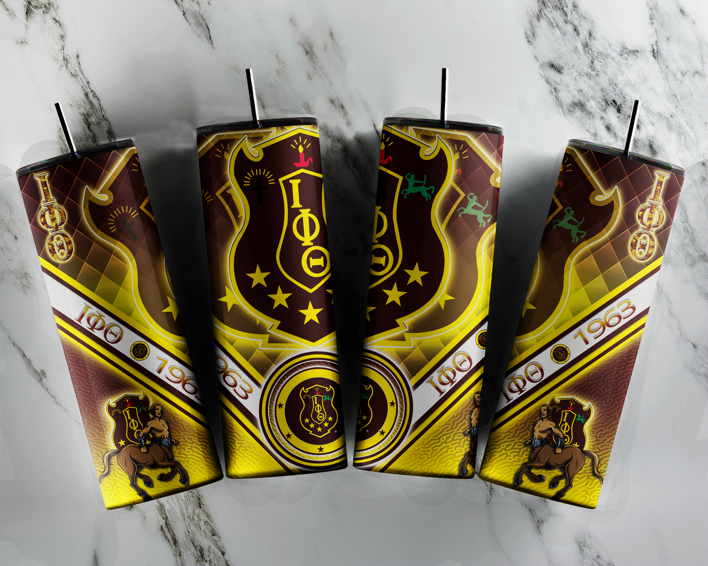 Greek Organizations Sublimation Tumbler