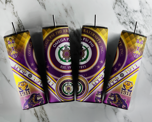 Sublimation Tumbler Wraps- Greek Organizations