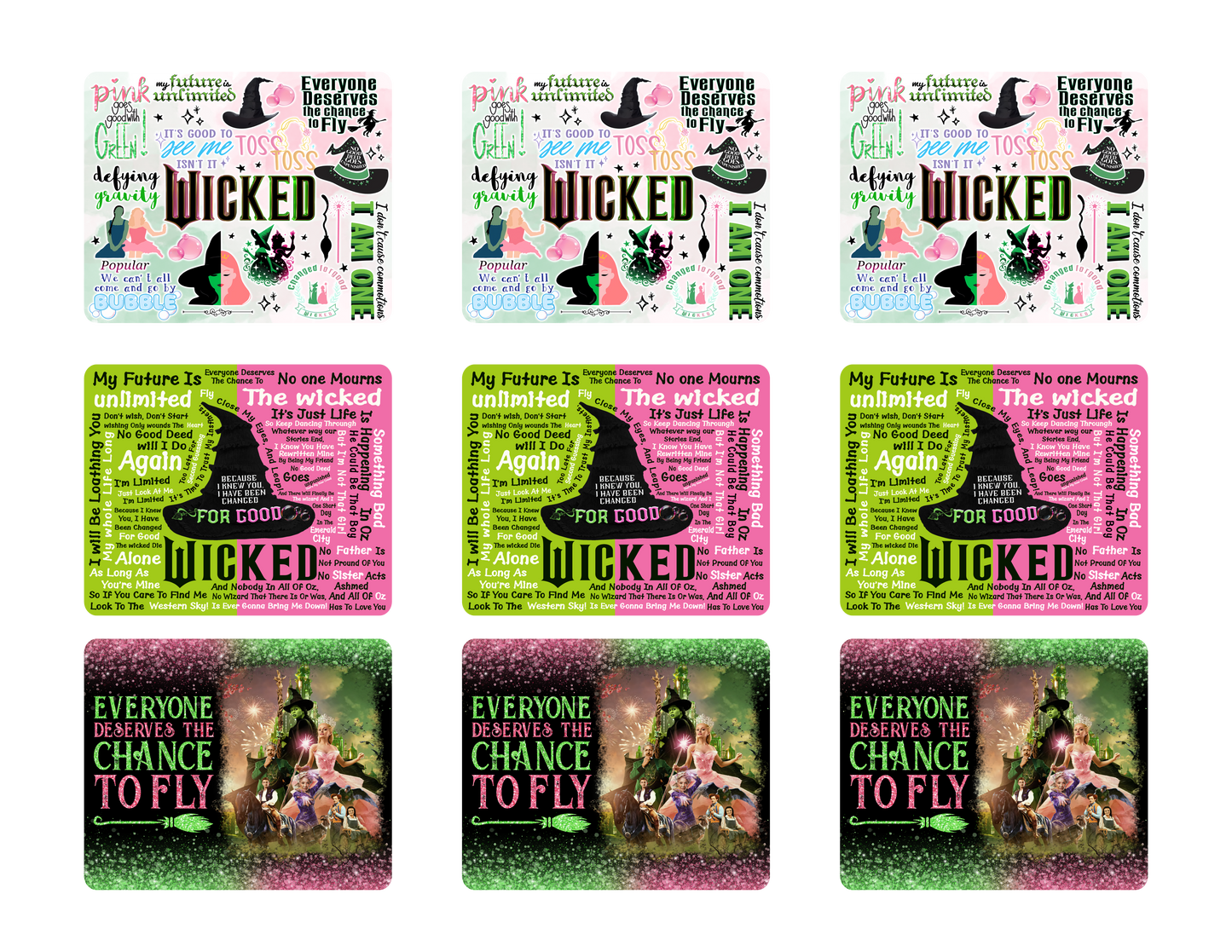 Wicked Sticker Bundles